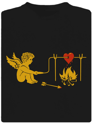 Amorek dětské sportovní tričko Black