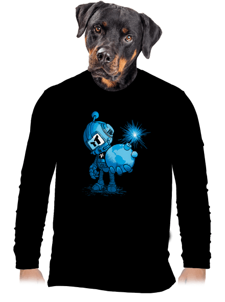 Časovaná bomba pánské dlouhý rukáv Black