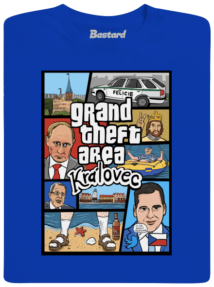 Královec pánské tričko Royal Blue