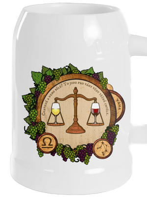 Vinný horoskop: Váha půllitr White