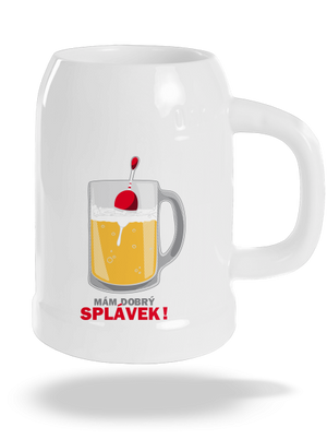 Splávek půllitr White