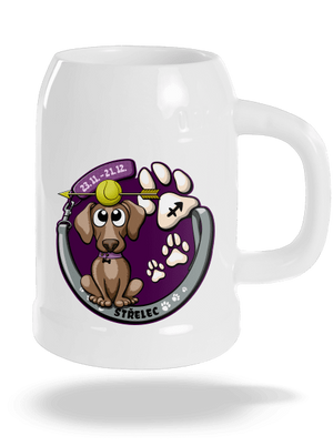 Psí horoskop: Střelec půllitr White