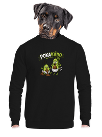 unisex mikina bez kapuce