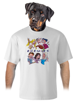 unisex tričko oversized