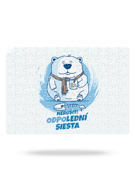 Odpolední siesta puzzle White