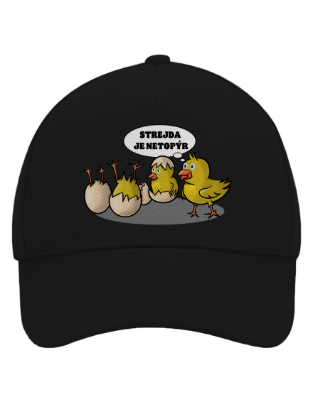 Strejda netopýr kšiltovka baseballka Black