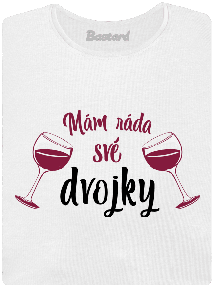 Dvojky dámské tričko White