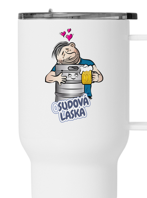 Osudová láska termohrnek White