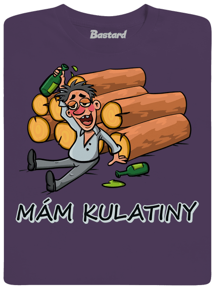 Mám kulatiny pánské tričko Urban Purple