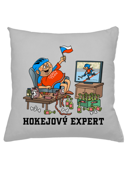 Hokejový expert polštář Pacific Grey