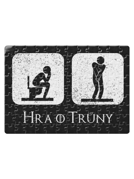 Hra o trůny puzzle White