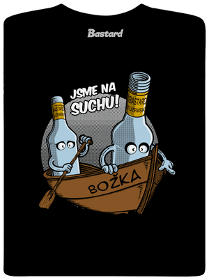 Na suchu pánské dlouhý rukáv Black