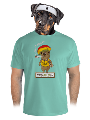 Medweedek pánské sportovní tričko Mint Mal