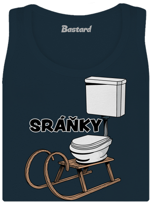 Sráňky dámské tílko klasické Navy