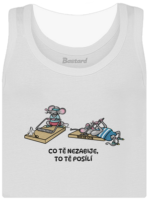 Co tě nezabije dámské tílko klasické White