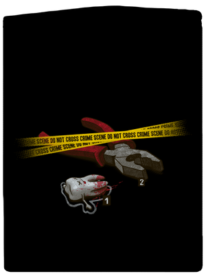 Zoubkovražda dámská mikina na zip Black