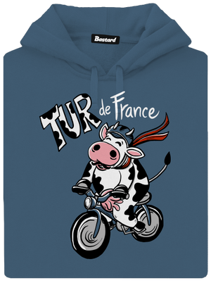 Tur de France dámská mikina klokanka Denim