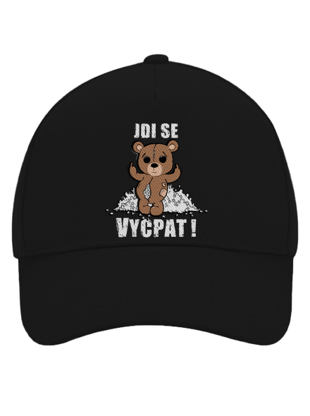 Jdi se vycpat kšiltovka baseballka Black