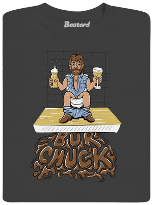 BurChuck pánské dlouhý rukáv Dark Grey