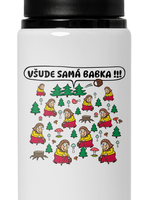 Všude samá babka lahev na vodu White