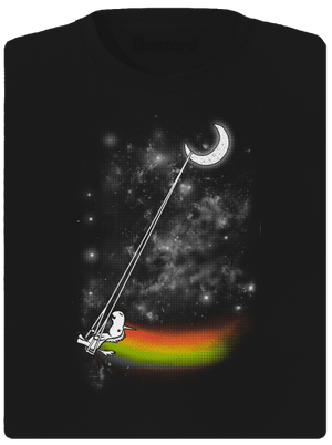 Unicorn Universe dámské sportovní tričko Black