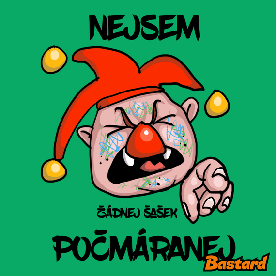 Šašek počmáranej