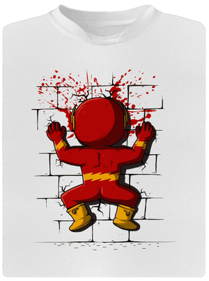 Flash dětské sportovní tričko White