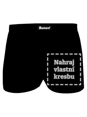 Dětské kresby - nahraj vlastní pánské trenky Black