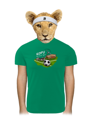 Kopu za svůj tým dětské sportovní tričko Kelly Green Mal