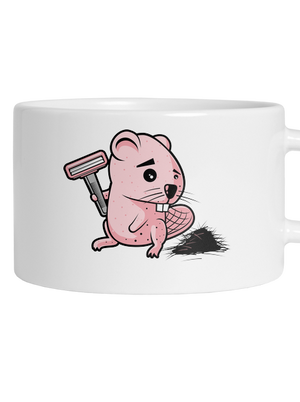 Bobřík odvahy hrnek makronka White