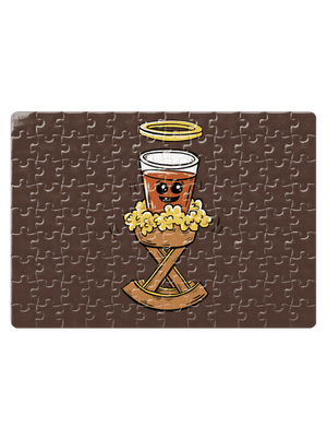 Panáček v jesličkách puzzle White