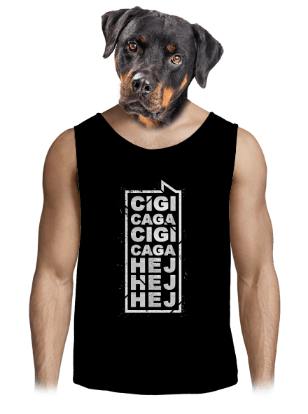 Cigi caga pánské tílko Black