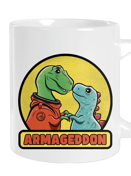 Armageddon velký hrnek White