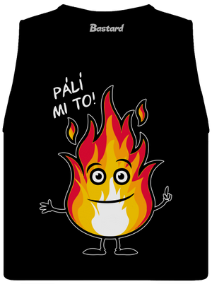 Pálí mi to dámské tílko volné Black