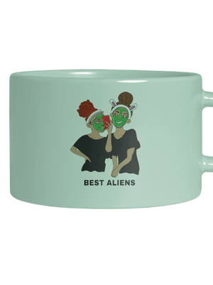 Best aliens hrnek makronka Mint Macaron