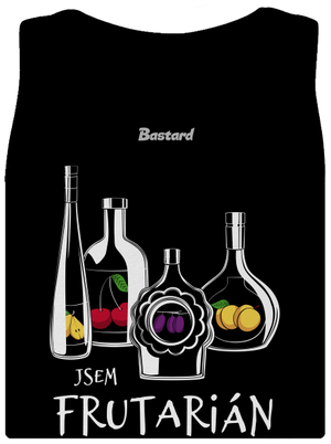 Frutarián dámské tílko klasické Black