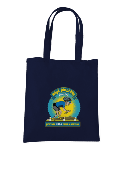 Závislost na kole taška French Navy