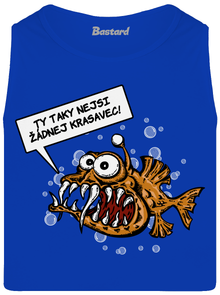 Mořský ďas pánské tílko Royal Blue