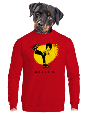 unisex mikina bez kapuce