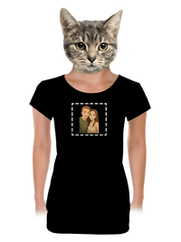 dámské tričko s lemem