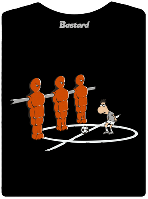 Fotbálek dámské tričko s lemem Black