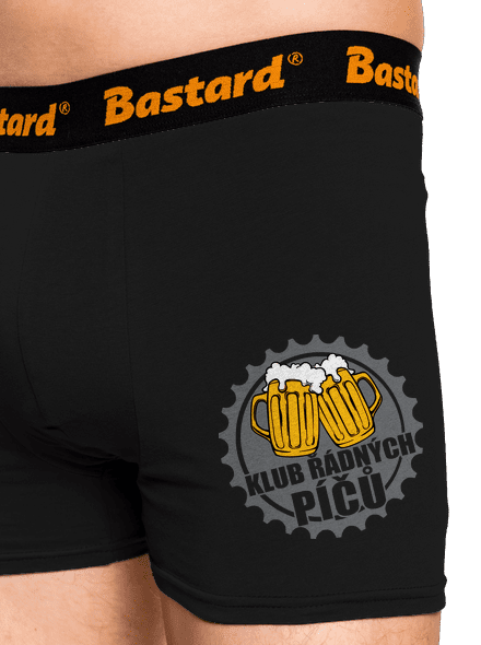 Klub řádných píčů boxerky Black