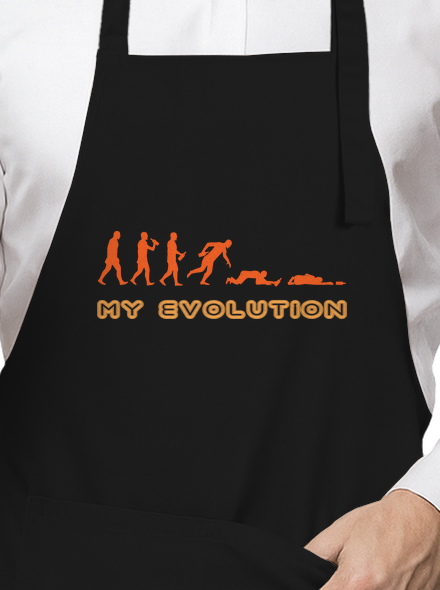 My evolution zástěra Black