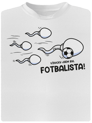 Vždycky jsem byl... dětské sportovní tričko White