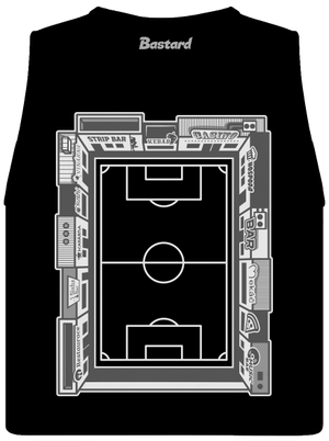Taktika rozlučky se svobodou a fix dámské tílko volné Black