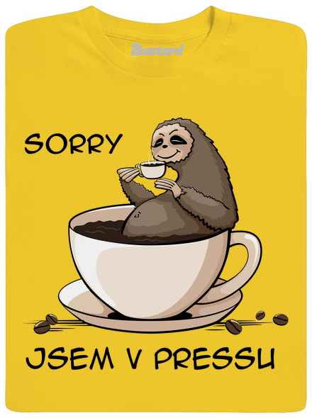 V pressu pánské tričko Gold