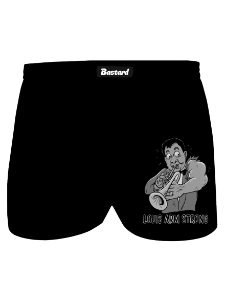 Louis Armstrong pánské trenky Black