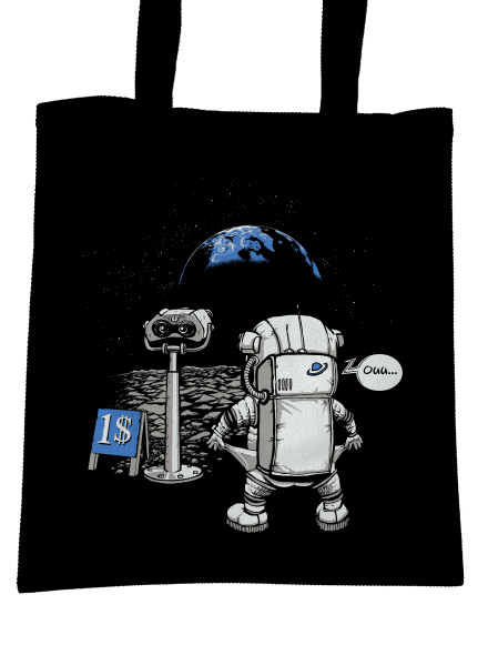 Kosmonaut taška Black