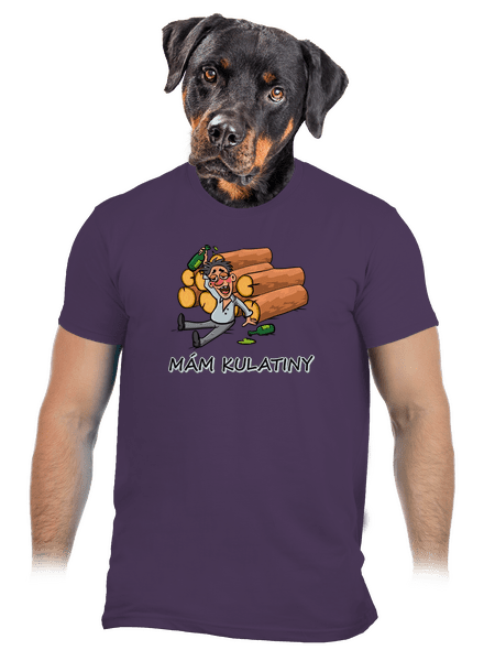 Mám kulatiny pánské tričko Urban Purple