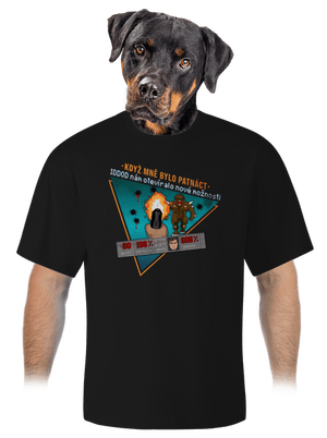 unisex tričko oversized